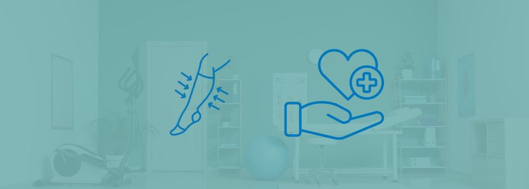 Bakgrunnsbildet som viser ikon med støttebandasje